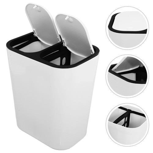 Poubelle double compartiment - poubelle,